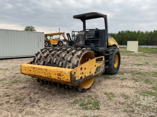 2013 VOLVO SD115 SINGLE DRUM VIBRATORY PADFOOT COMPACTOR SN: VCE0S115J0S235063