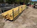 LOT OF 2”...... WELLPOINT PIPE VARIOUS LENGTHS WITH RACK