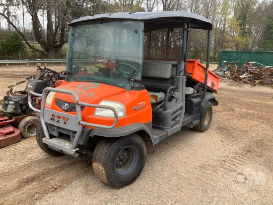 KUBOTA RTV1140 SN: 35005