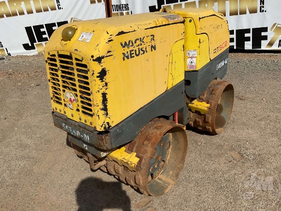 2010 WACKER NEUSON RTSC2 WALK BEHIND TANDEM VIBRATORY COMPACTOR SN: 20027349