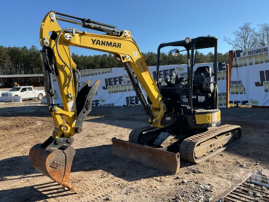 YANMAR VIO35-6A MINI EXCAVATOR SN: YMRV1C35TKAJAJ575