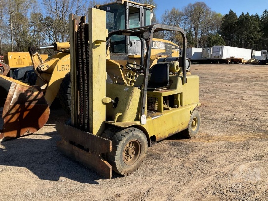 CATERPILLAR 760P PNEUMATIC TIRE FORKLIFT SN: 63L561