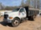 2000 FORD F-650 SINGLE AXLE DUMP TRUCK VIN: 3FDNF6545YMA03791