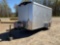 HAULMARK TRANSPORT ENCLOSED TRAILER 6'X12'