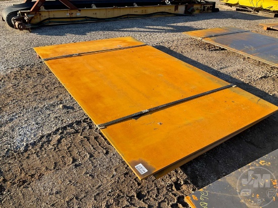 5/8" X 65”...... X 108”...... STEEL ROAD PLATE, ***SELLING TIMES