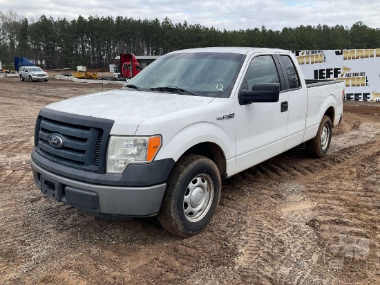 2012 FORD F-150 EXTENDED CAB PICKUP VIN: 1FTFX1CFXCFB26850