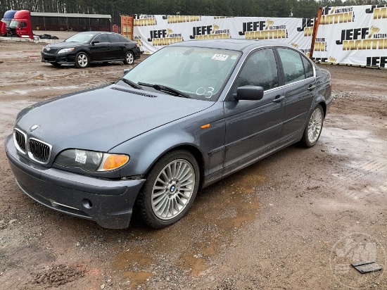 2003 BMW 330XI VIN: WBAEV53403KM30104 SEDAN