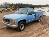 1997 GMC SIERRA S/A UTILITY TRUCK VIN: 1GDGC34R4VF003449