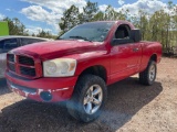 2008 DODGE RAM VIN: 1D7HU16N28J231347 4X4 REGULAR CAB PICKUP