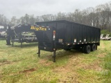 2019 BIG TEX BIG TEX 20' STEEL  DUMP TRAILER VIN: 16VDX2026K2010456