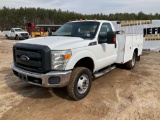 2015 FORD F-350 S/A UTILITY TRUCK VIN: 1FDRF3H68FEA51012