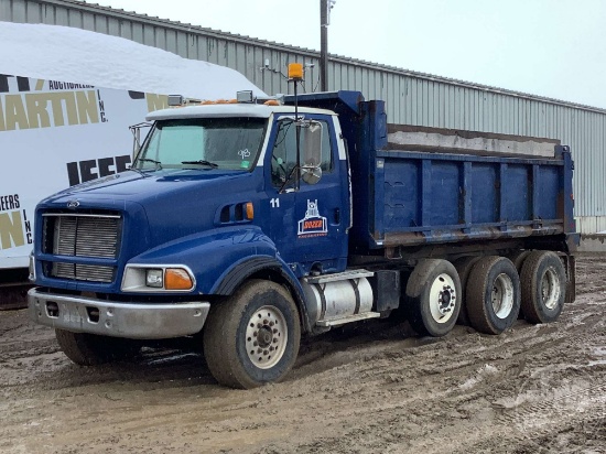 1998 FORD LT9513 TANDEM AXLE DUMP TRUCK VIN: 1FDZS96T5WVA32733