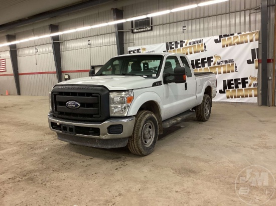 2011 FORD F-350 EXTENDED CAB 4X4 1 TON TRUCK VIN: 1FT8X3B64BED05024
