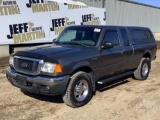 2005 FORD RANGER EXTENDED CAB 4X4 PICKUP VIN: 1FTZR45E45PB08094