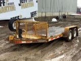 1994 TRAIL KING INDUSTRIES TRAIL KING INDUSTRIES EQUIPMENT TRAILER 6'6