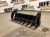 DUAL CYLINDER GRAPPLE BUCKET 77 INCHES