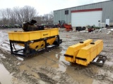 SNOWEX 9300X SALT/SAND SPREADER W/ (2) TANKS, APPROX. 9’......L, INCLUDES