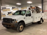 2004 FORD F-450 S/A UTILITY TRUCK VIN: 1FDXF46S84EE07680