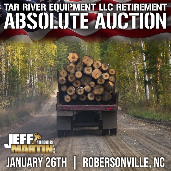TAR RIVER EQUIPMENT LLC- RETIREMENT AUCTION