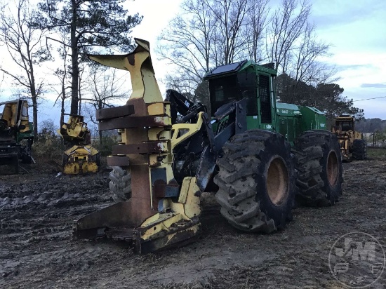 2013 JOHN DEERE 843K SN: 1DW843KXVDC651809 FELLER BUNCHER