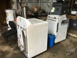 QTY OF PRINTERS, WASHER, TABLE & MORE