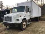 2000 FREIGHTLINER FL70 VAN TRUCK SINGLE AXLE VIN: 1FV6HJAC5YHG08179