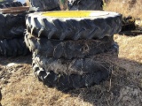 (4) GOOD YEAR 320/90R50 TIRES W/RIMS