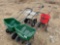 QTY OF (4) MISC BROADCAST SEED SPREADERS