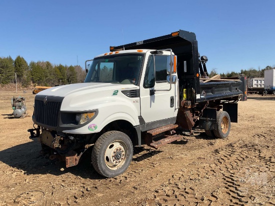 2016 INTERNATIONAL TERRASTAR 4X4 SINGLE AXLE DUMP TRUCK VIN: 1HTKPSKK5GH191945