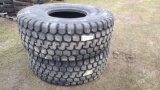 QTY OF (2) 20.5R25 TIRES