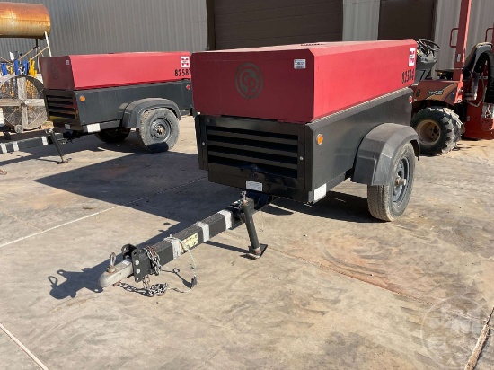 2018 CHICAGO PNEUMATIC CPS185PDTBV 185 PORTABLE AIR COMPRESSOR SN: 82584