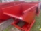 UNUSED 2 CY SELF DUMPING HOPPER WITH FORK POCKETS