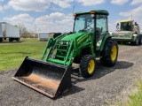 JOHN DEERE 4520 TRACTOR W/LOADER SN: 1LV4520HKDH946412