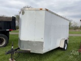 2013 WELLS CARGO FT6121 ENCLOSED TRAILER 6'X12' VIN: 575200E13E1204822