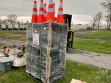 (UNUSED) QTY OF (250) 2022 GREATBEAR SAFETY HIGHWAY CONES