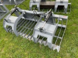 DUAL CYLINDER GRAPPLE BUCKET 70 INCHES
