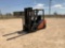 2009 TOYOTA 8FDU25 PNEUMATIC TIRE FORKLIFT SN: 11072