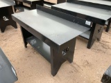 (UNUSED) KC 60”...... X 25”...... WORK BENCH, W/ BOTTOM SHELF