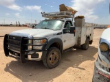 2016 FORD F-550 VIN: 1FDUF5HT4GEA22782 S UTILITY TRUCK