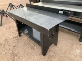 (UNUSED) KC 60”...... X 25”...... WORK BENCH, W/ BOTTOM SHELF