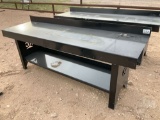 (UNUSED) KC 90”...... X 25”...... WORK BENCH, W/ BOTTOM SHELF