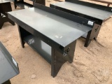 (UNUSED) KC 60”...... X 25”...... WORK BENCH, W/ BOTTOM SHELF