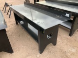 (UNUSED) KC 90”...... X 25”...... WORK BENCH, W/ BOTTOM SHELF