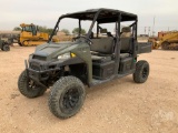 2018 POLARIS RANGER 4X4 CREWCAB UTV SN: 4XARVAD17J8052107