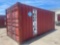 2014 HUIZHOU XINHUACHANG INTERNATIONAL CONTAINERS 20' CONTAINER SN: BSIU2936399