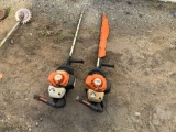 QTY OF (2) STIHL HEDGE TRIMMERS