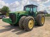 JOHN DEERE 8230 TRACTOR SN: RW8230P016607