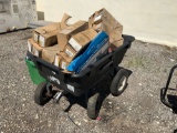 WAGON OF MISC WIRING DEVICES & CAGE/TRAP