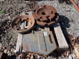 MISC TRACTOR WEIGHTS QTY(4)