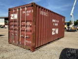 2006 QINGDAO PACIFIC CONTAINER 20' CONTAINER SN: ZIMU2955976